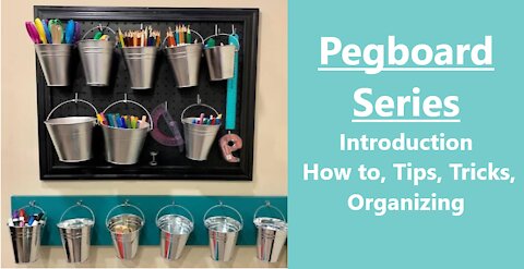Craft Pegboards: how you can use this in your craft room