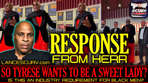 VIDEO RESPONSE ON TYRESE WEARING THE RED DRESS! | SISTER HERR!