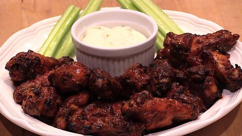 Baked Buffalo Style Wings