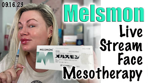 LIVE - Live stream Melsmon Meso Therapy, makes skin glow and more! Acecosm Code Jessica10