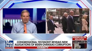 Rep Jim Jordan: Biden's Were Selling The Business, The Brand