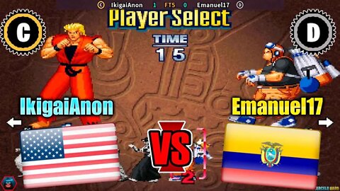 Art of Fighting 3 (IkigaiAnon Vs. Emanuel17) [U.S.A. Vs. Ecuador]