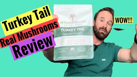 TURKEY TAIL: REAL MUSHROOMS REVIEW