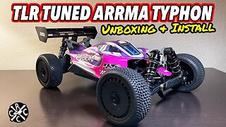 TLR Tuned ARRMA Typhon Roller: Unboxing, Electronics Installation, & Quick Run