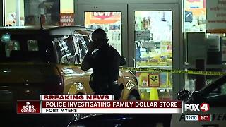 Police investigating robbery at Family Dollar store