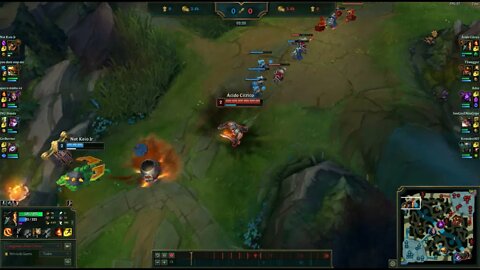 Level 2 Gangplank Fast Combo on Renekton.