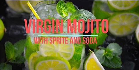 Virgin Mojito With Sprite &Soda | Summer Drinks | Quick and Easy Drink