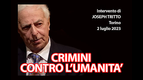 Intervento di Joseph Tritto TORINO 2 luglio 2023