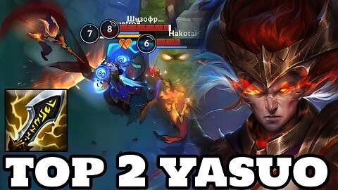 Highlights of Wild Rift Yasuo - Top 2 Yasuo Gameplay Rank