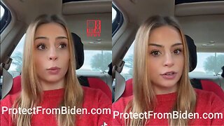 Young Woman Wonders About Bidenomics Crushing The American Dream