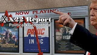 X22 Dave Report - Ep. 3309B - All 3 Movies Playing At Same Time, Guardian Of Pedophiles, Panic In DC