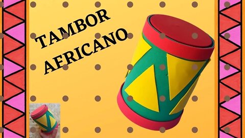 COMO FAZER UM TAMBOR AFRICANO! SE INSCREVAM! VÍDEOS INCRÍVEIS VIRÃO!