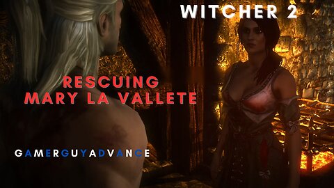 The Witcher 2 Assassin of Kings | Rescue of Mary Louisa La Valette #gameplay #thewitcher2 #follow