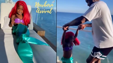 Dwyane Wade & Gabrielle's Daughter Kaavia Is Coming For Halle Bailey's Mermaid Role! 🧜🏽‍♀️