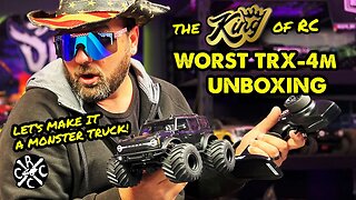 The Worst Traxxas TRX-4m Bronco Unboxing Ever! King Of RC Makes It A 1/18 Scale Monster Truck