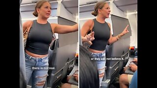 Slapped Ham Video Review: Crazy Plane Lady