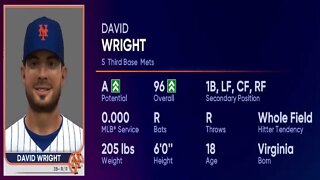 How To Create David Wright MLB The Show 22