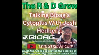 Talking Bioags Cytoplus With Josh Hedberg