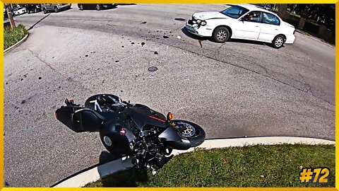 HIT & RUN | BIKE, MOTORCYCLE CRASHES & CLOSE CALLS 2022 [Ep.#72]