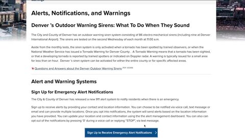 Denver's new opt-in emergency alerts system for texts, emails and calls is live