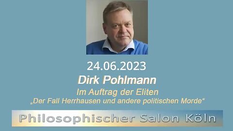 Exzellenter Vortrag von Dirk Pohlmann