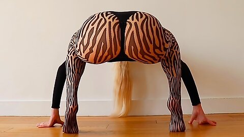 Yoga Art — Legs Stretch