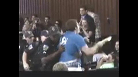 Student tasered at John Kerry speech for mentioning Skull of Bones, University of Florida, 2007