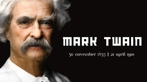 Mark Twain Word of Quote