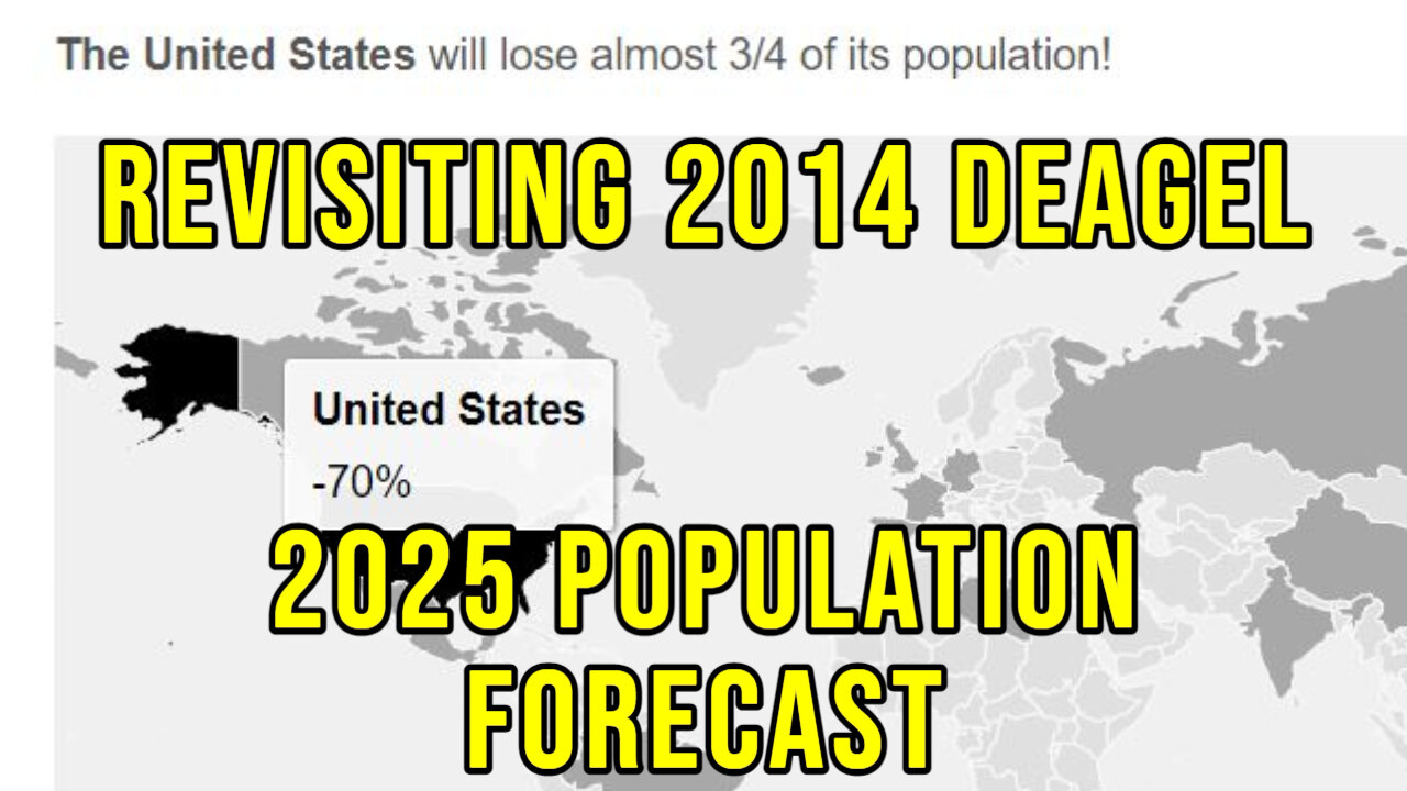 Revisiting the 2014 Deagel US Population Prediction for 2025 (70!)