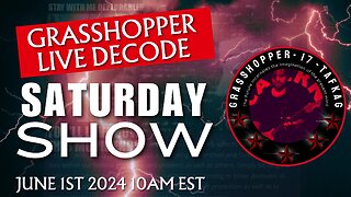 Grasshopper Live Decode Show - June 1st 2024