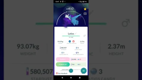 latios caught#pokemon #pokemongo