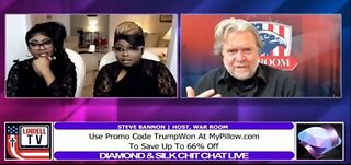 Steve Bannon explains to Diamond and Silk The malfunction of Fetterman Man Machine Merger