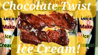 Ice Cream Making Chocolate Twist