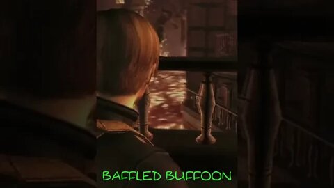 Leon S Kennedy Visits Bowser's Castle | Resident Evil 4 | BAFFLED BUFFOON #shorts
