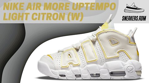 Nike Air More Uptempo Light Citron (W) - DM3035-100 - @SneakersADM