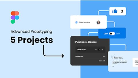 Figma Variables & Advanced Prototyping - Crash Course