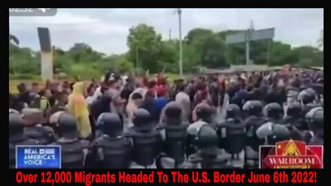 Largest Migrant Caravan In History Headed For U.S. Border! #Openborders