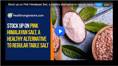 Learn more about the benefits of stocking up on pink Himalayan salt.