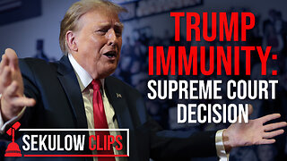 Supreme Court Makes Decision On Trump Immunity Case