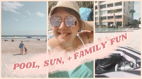 SUNNY DAY IN MY LIFE — pool, sun, + family fun || Cassandra Joy