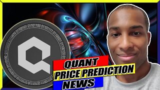 Huge Moves For Quant! Quant Price Prediction!