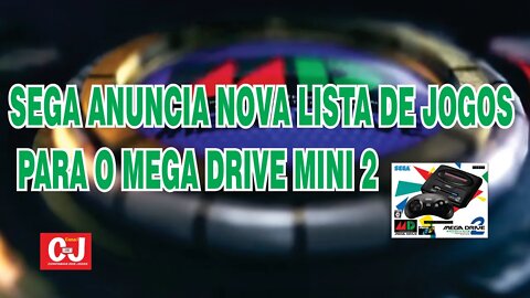 SEGA | Nova lista de jogos para o Mega Drive Mini 2