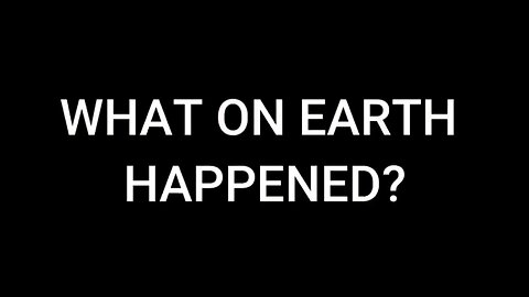 What On Earth Happened (Tartaria_Mud Flood_Great Reset)