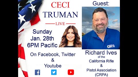 1-28-2024 Ceci Truman Live with guest Richard Ives