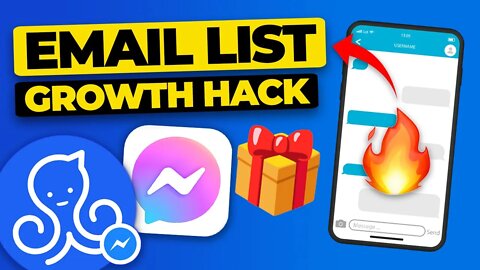 [ManyChat Tutorial] How to Grow Email List with Giveaway Flow