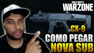 COMO PEGAR A NOVA SUBMACHINE CX-9 NO COD WARZONE