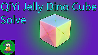 QiYi Jelly Dino Cube Solve