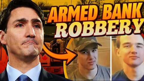 Canadian Armed Bank Robbery Ends Badly..