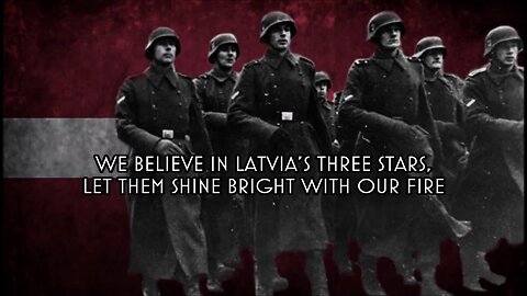 Zem M su K j m - Anthem of the Latvian SS Divisions