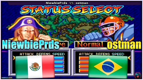 World Heroes 2 Jet (NiewbiePrds Vs. ostman) [Mexico Vs. Brazil]